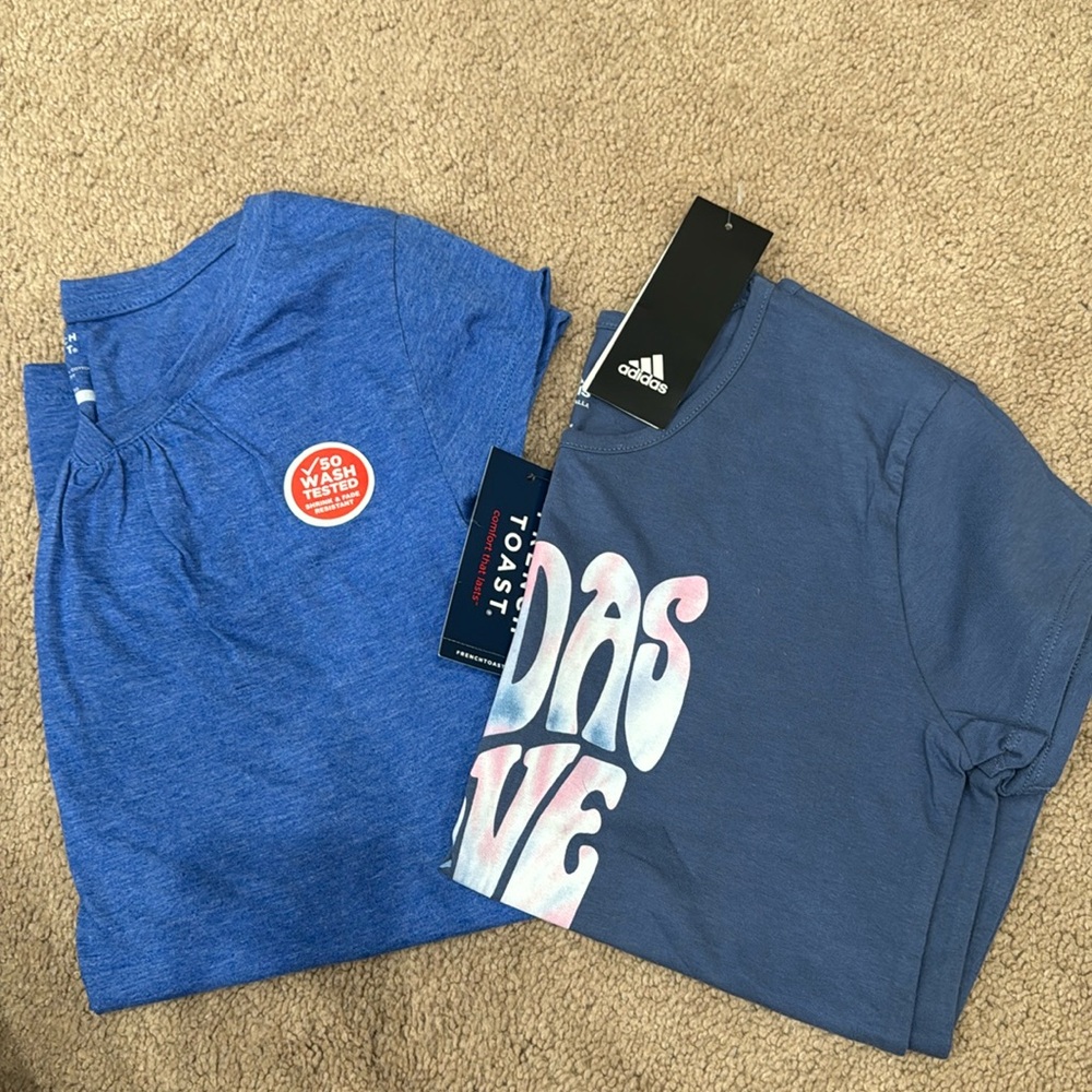 2 girls t-shirt bundle, NWT